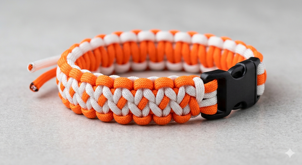 COPD AWARENESS PARACORD BRACELET